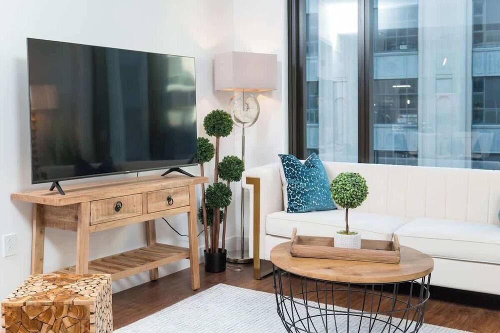 Back-Bay Upscale Central Condo Bos Common Downtown - בוסטון - סלון