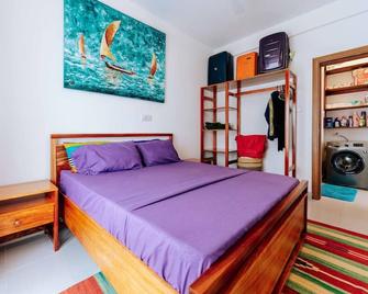 Raha Love - Gorgeous 1-bedroom garden apartment in Fumba Town - Fumba - Sypialnia