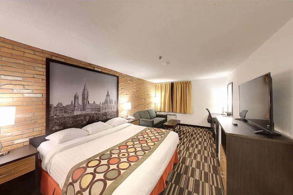 Super 8 by Wyndham Sudbury ON - Sudbury - Bedroom