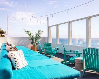 Cambria Beach Lodge - קמבריה - מרפסת