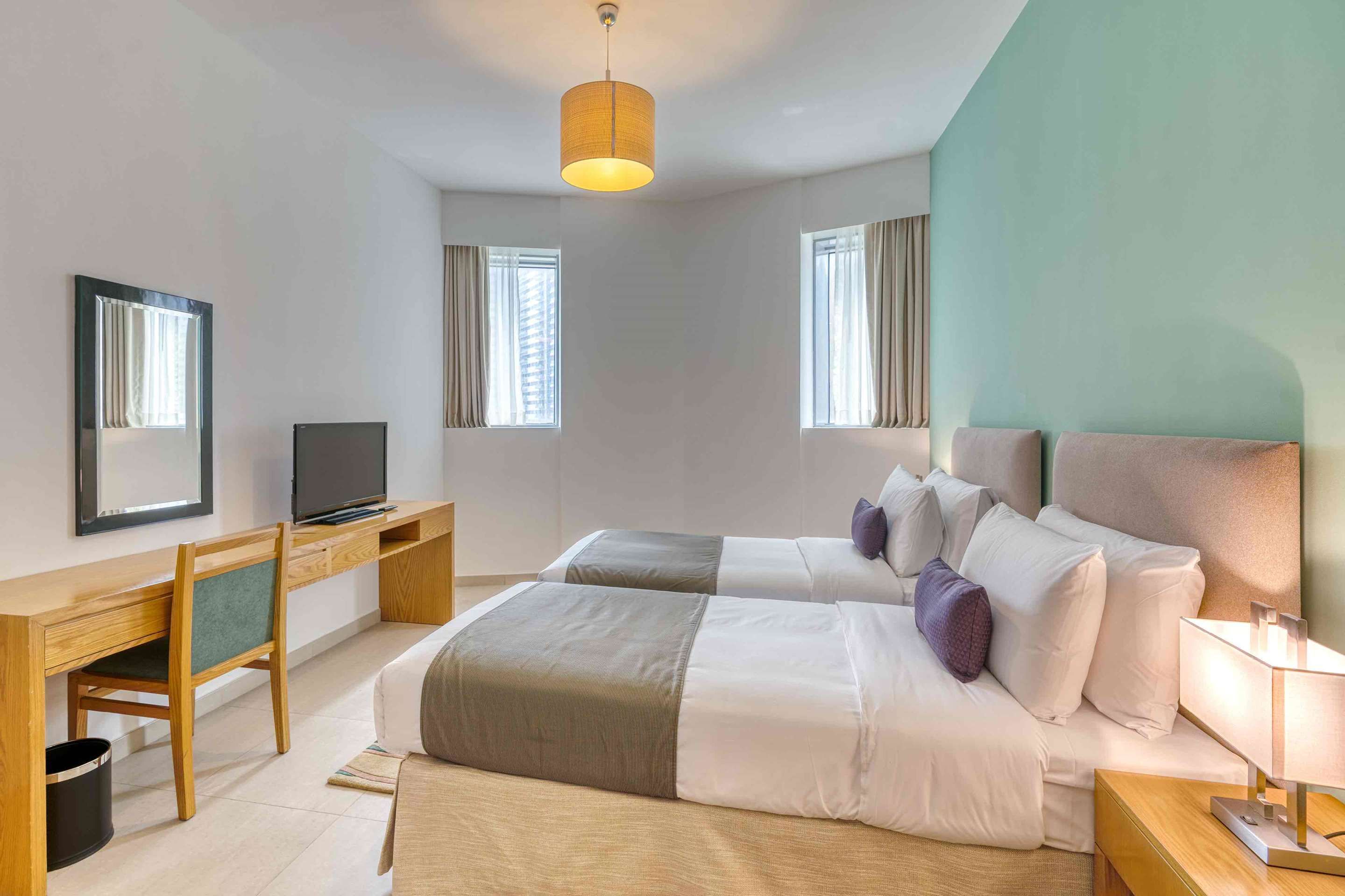 Grand Heights Dubai Hotel Apartments - Dubai - Bedroom