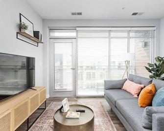 Cozysuites L Roomy 1br, Monument Circle, Indy - Indianapolis - Sala