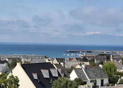 Appartement Bretagne vue mer exceptionnelle sur les hauts d'Erquy au calme ! et au pied du GR34 - Erquy - Balkon