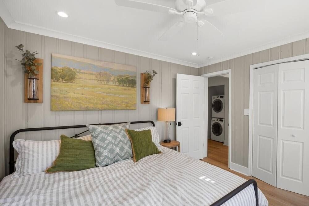 Bedroom view of Gorgeous Loft Style House w/ Luxury, Charm, & Comfort