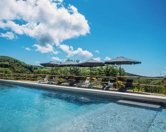 Mas de Toulair - Luxe absolu, piscine et jacuzzi - Saint-Christol-de-Rodières - Piscina