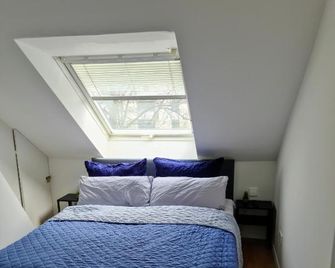 Rooftop Solln - 20min Oktoberfest/Zentrum - Münih - Yatak Odası