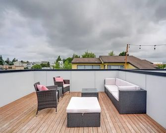 Seattle Townhome: Rooftop Deck 7 Mi to Dtwn - Seattle - Balcon