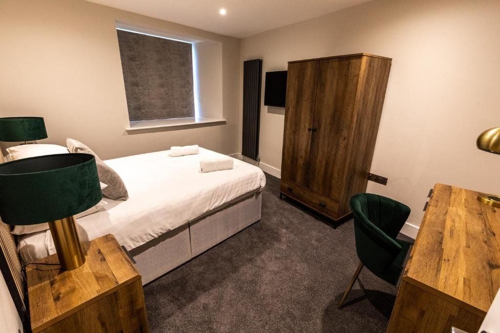 Ty Belgrave House - אבריסטווית' - חדר שינה