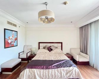 1-bedroom apartment with pool - Dubái - Habitación