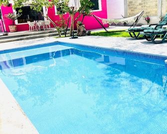 Chula Boutique-House /Ac / Barbecue & Pool/ 10min From Cuernavaca - Jiutepec - Zwembad