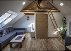 Cozy loft apartment in the heart of Kamnik-Savinja alps - Tržič - Living room
