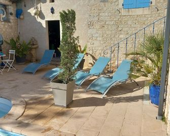 Character house with pool + spa - Cahuzac-sur-Vère - Binnenhof