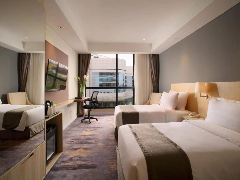 Hotel Grandhika Pemuda - סמראנג - חדר שינה