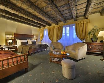 Hotel U 3 Pstrosu - Praga - Camera da letto