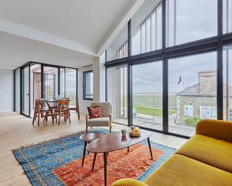 Holiday Home Le Sund Magnifique vue sur le Havre by Interhome - Regnéville-sur-Mer - Sala de estar