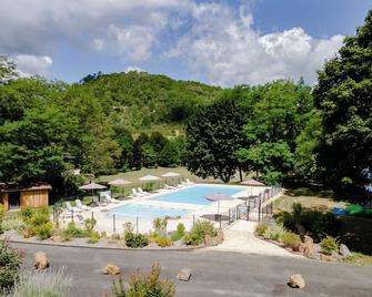 Mobilhome Le Chataignier - Saint-Pompont - Pool