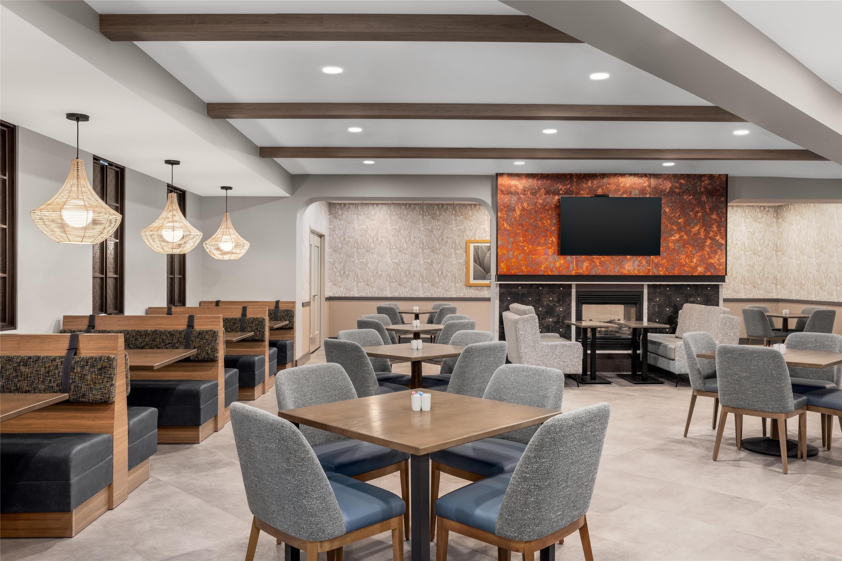 DoubleTree by Hilton Phoenix Midtown - פיניקס - חדר אוכל