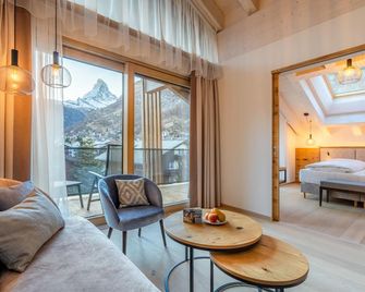 Resort La Ginabelle - Zermatt - Sala de estar