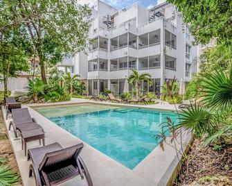 Luxury Maya Riviera Akumal Jungle Retreat 2 Br - Pool - Balcony - Gated Resort - Akumal - Pool