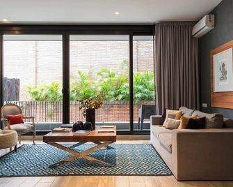 埃卡萊洪精品酒店 - 瓦哈卡 - 客廳