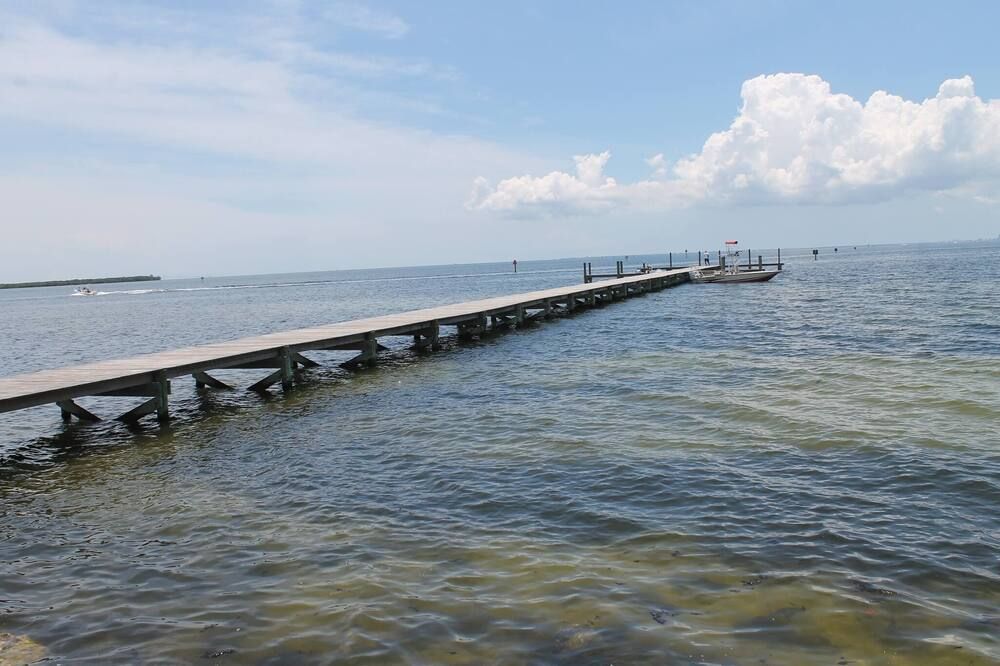 # 305 A Luxury Resort at Little Harbor With Dolphins and Fishing Just Steps Away - Ruskin - Balcon