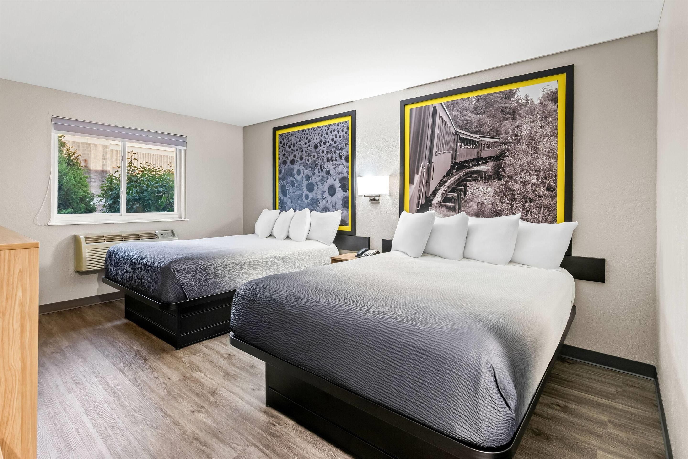 Super 8 by Wyndham Lewiston Auburn Area - Lewiston - Camera da letto
