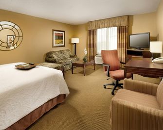 Hampton Inn & Suites San Antonio-Airport - סן אנטוניו - חדר שינה
