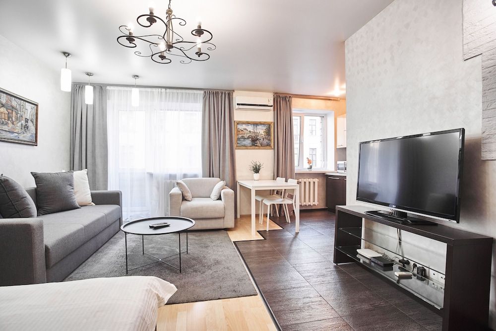 Minsklux Apartments - מינסק - סלון