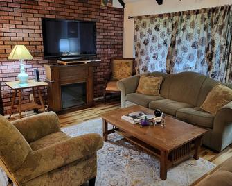 This Rock-N-Roll Cabin Is Quaint and Super Fun! - Packwood - Living room