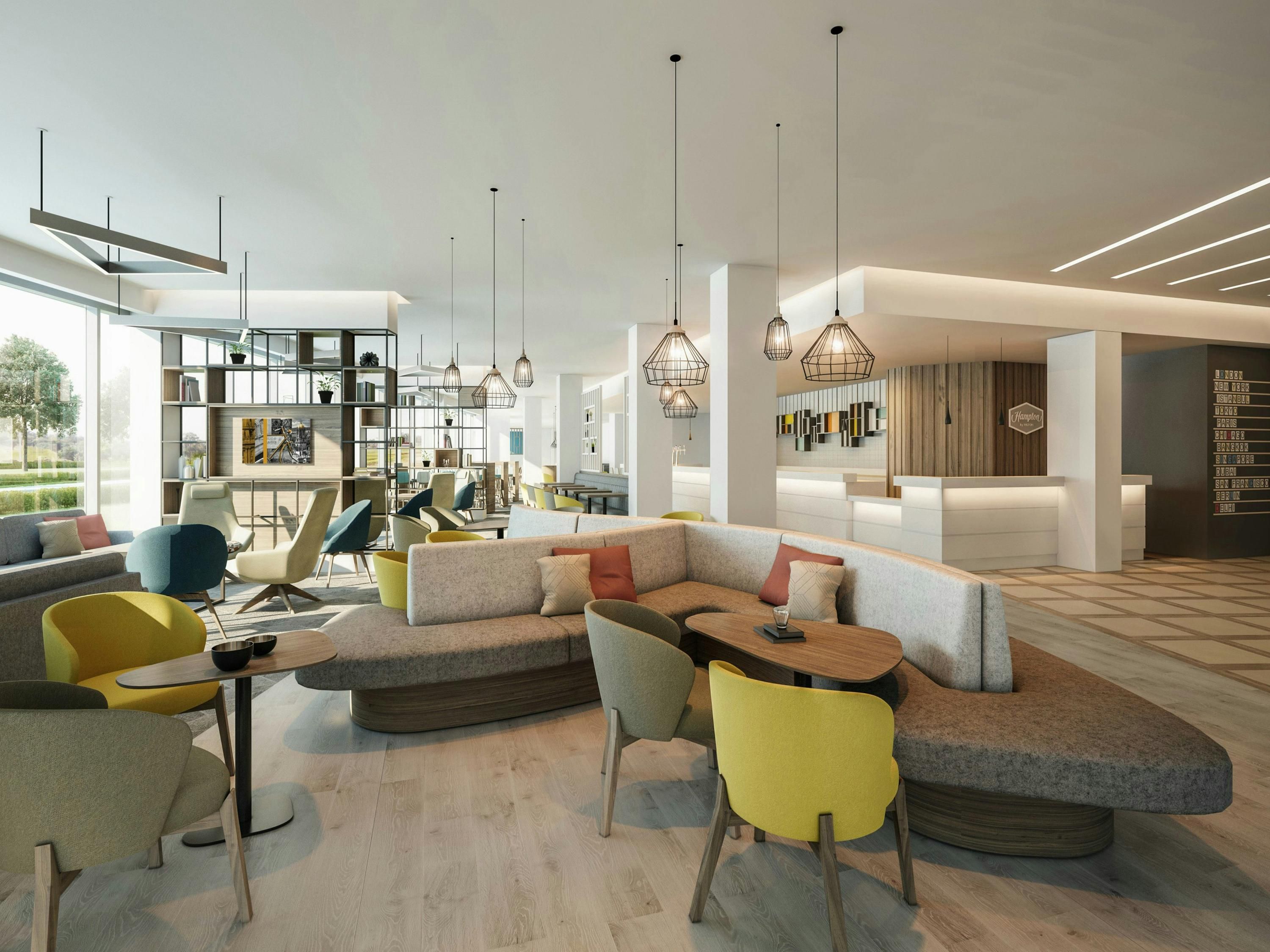Hampton by Hilton Edinburgh Airport - Kirkliston - Lounge