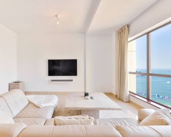 Deluxe 3plus1br Jbr - Sea View - Balcony - Dubaï - Salon