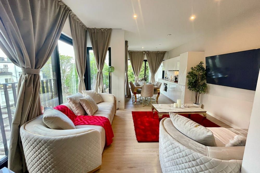 ٔان لوكس ستاي نير أنتويرب سنترال - انتورب - غرفة معيشة