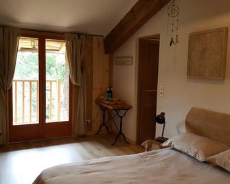 Chambres d'hôtes St Jacques Adults only - Saint-Lizier - Bedroom
