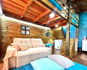cabanas Aconchego dos Canyons - Praia Grande - Sala de estar