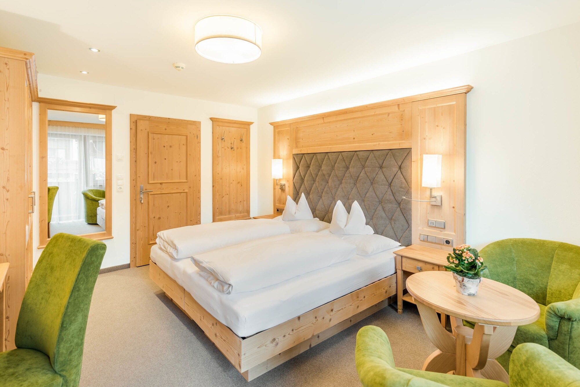 Hotel Pension Sonnleiten - Tux - חדר שינה