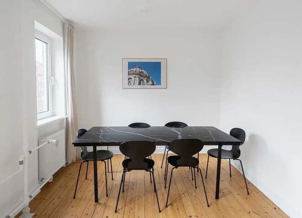 Refurbished 1-Bed Close to Metro And Air - Copenhague - Comedor