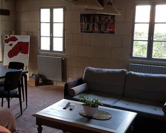 Chambres d'hôtes La Haute Cormerie - Gennes-Val-de-Loire - Salon