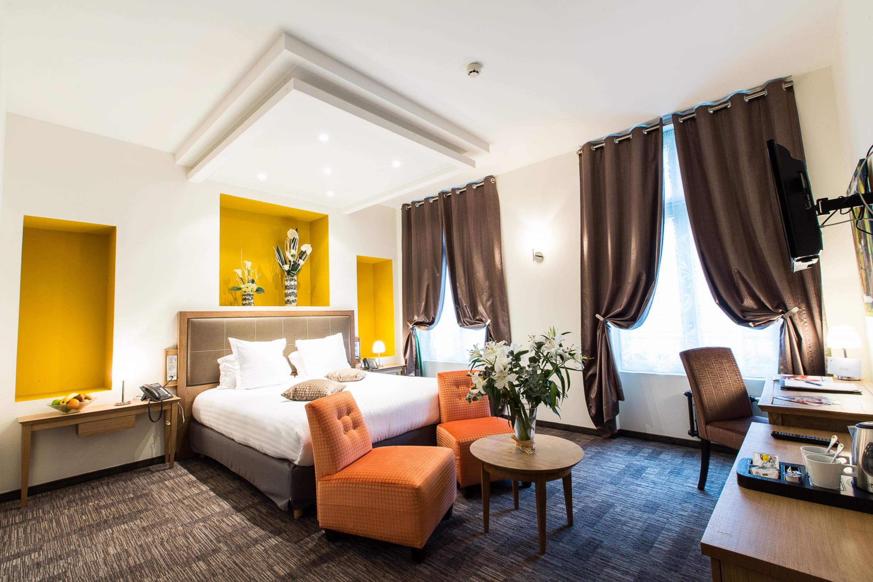 Hôtel Spa Marotte - Amiens - Bedroom