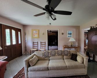 Stunning Mountain Lake, Private Forest, Beautiful 4 Br & 4 Ba - Soddy Daisy - Living room