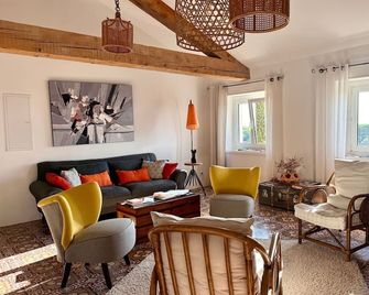 Domaine de Roque Haute - Portiragnes - Wohnzimmer