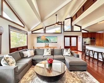 Hale Aku 4 Bedroom Home - Hanalei - Sala de estar