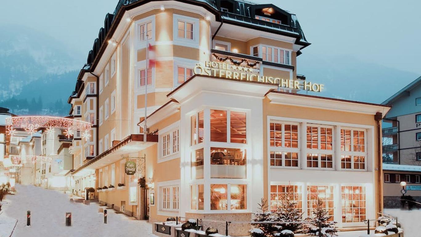 Österreichischer Hof-im Bademantel direkt in die Alpentherme