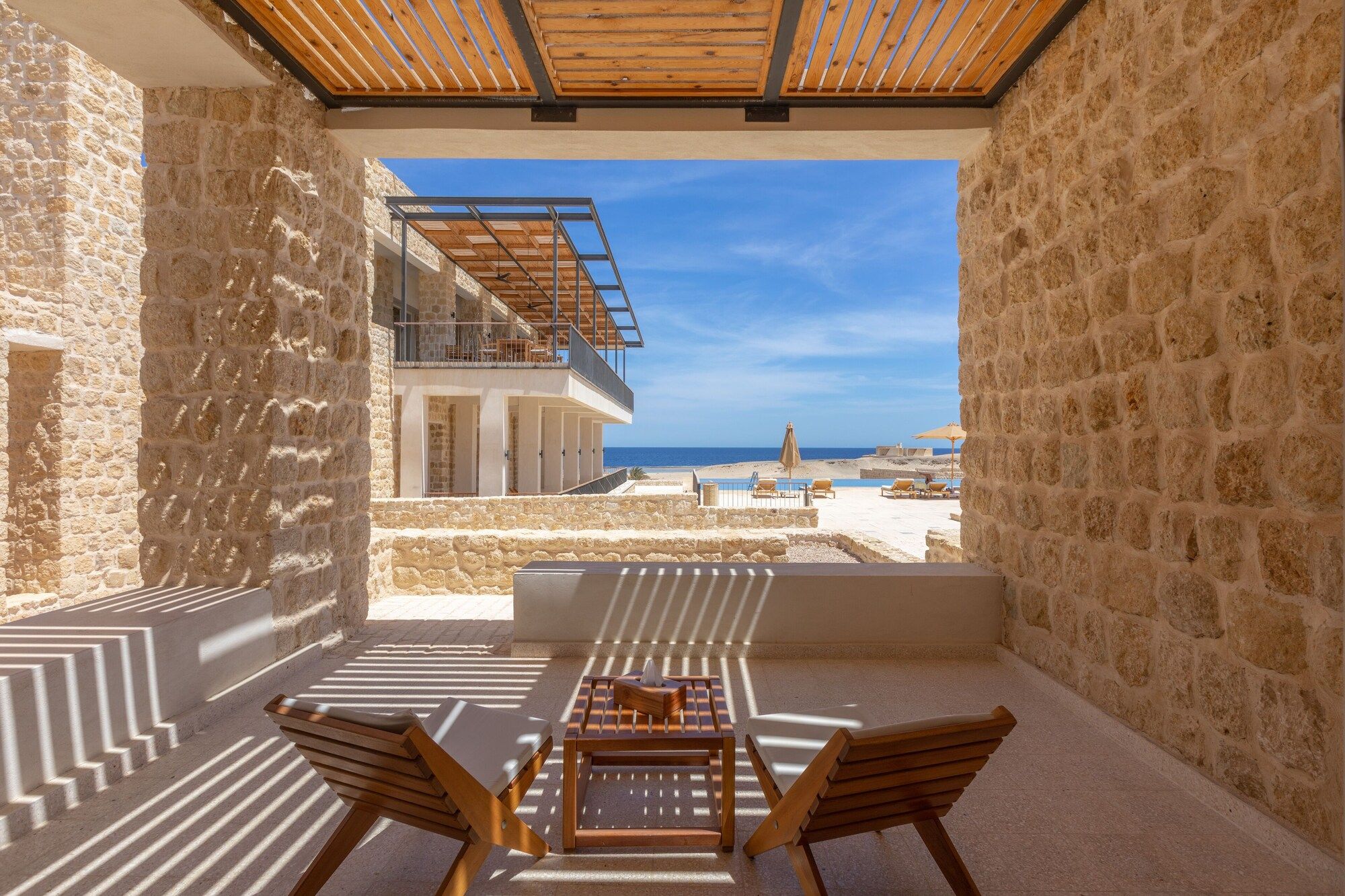 Wadi Sabarah Lodge - מרסה עלאם - מרפסת