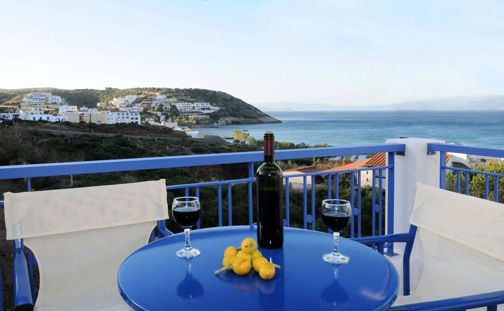 Anatoli Hotel - אגיה פלגיה - מרפסת