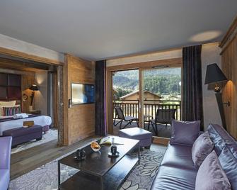 Hôtel Alexane - Samoëns - Wohnzimmer