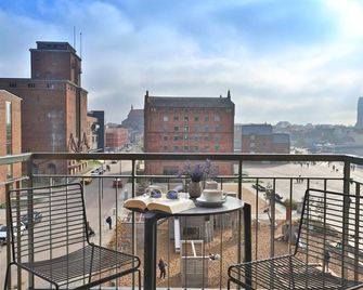 Ohlerich Speicher App 15 - Wismar - Balcone