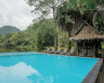 Home Phutoey River Kwai Hotspring & Nature Resort - Ban Kaeng Raboet - Zwembad