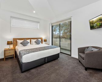 Fawkner Executive Suites & Serviced Apartments - מלבורן - חדר שינה