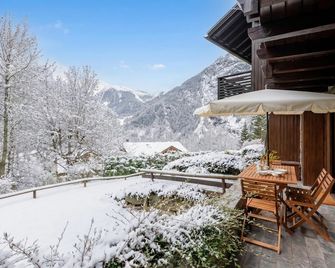 Plan Gorret Beautiful Apartment In Courmayeur - Courmayeur - Balcony