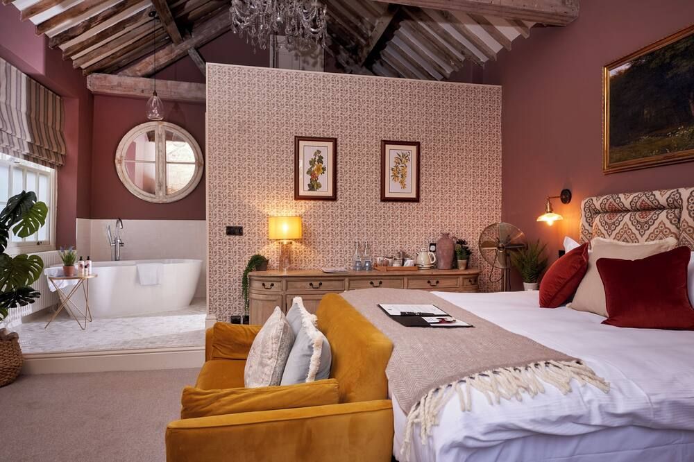 The Lion Inn - צ'לטנהאם - חדר שינה